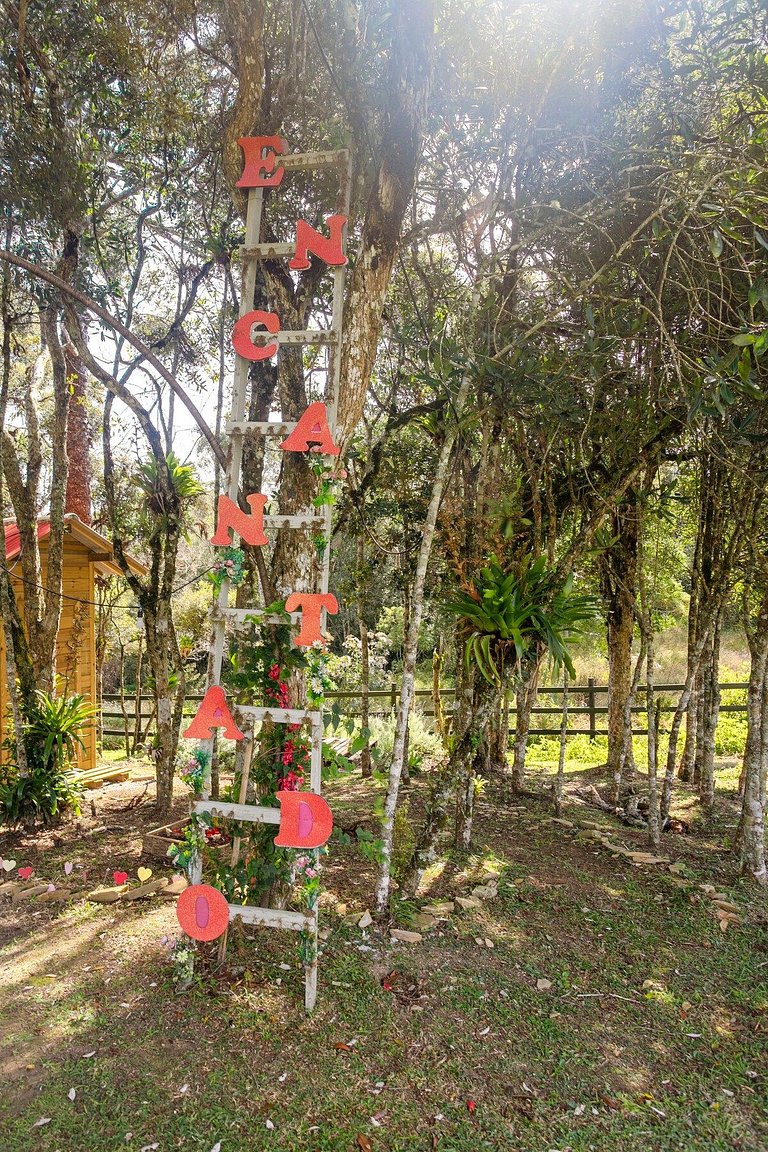 Chalé Encantado em Rancho Queimado